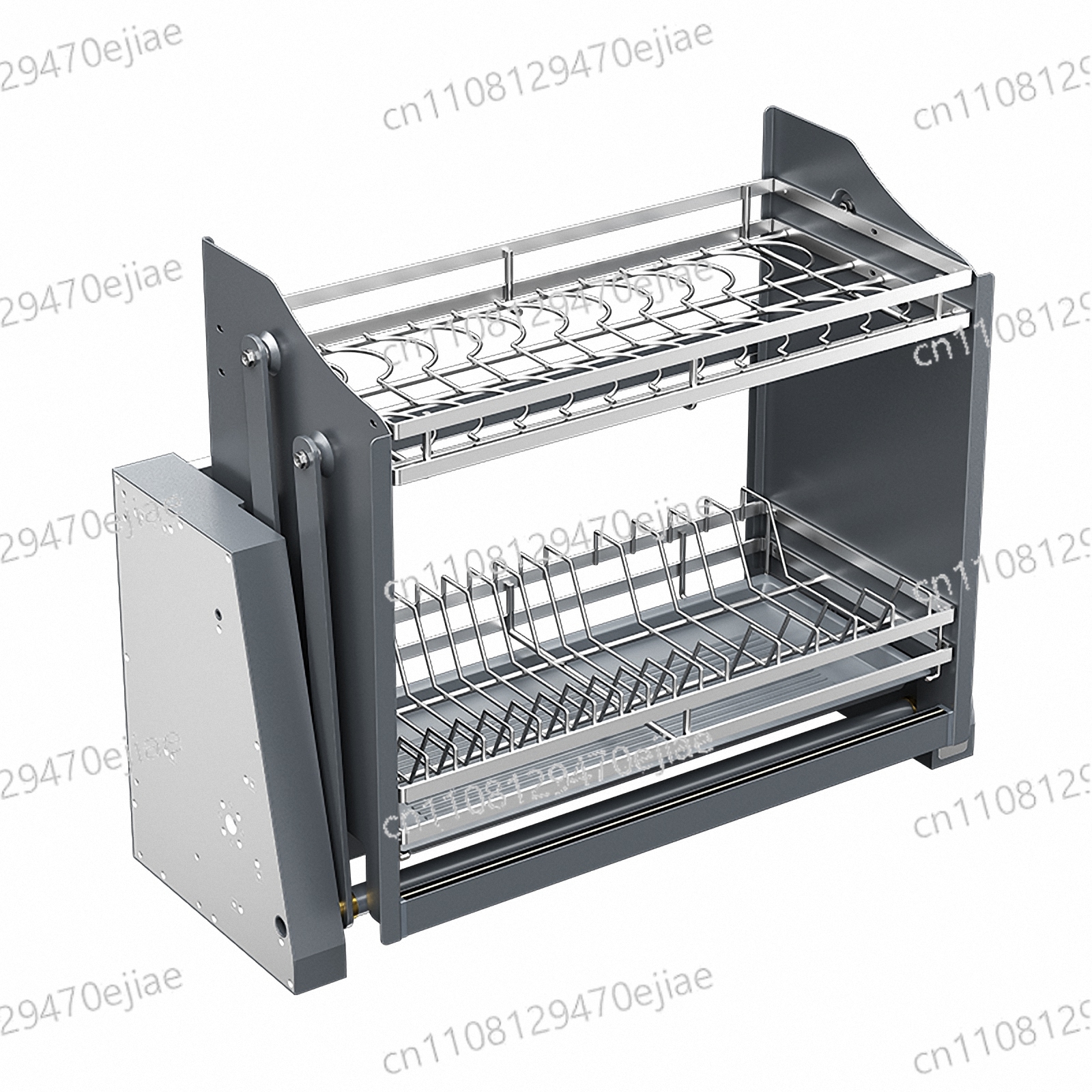 Kitchen Gadgets Smart - AngelParticle Smart Pull-Down Dish Rack –