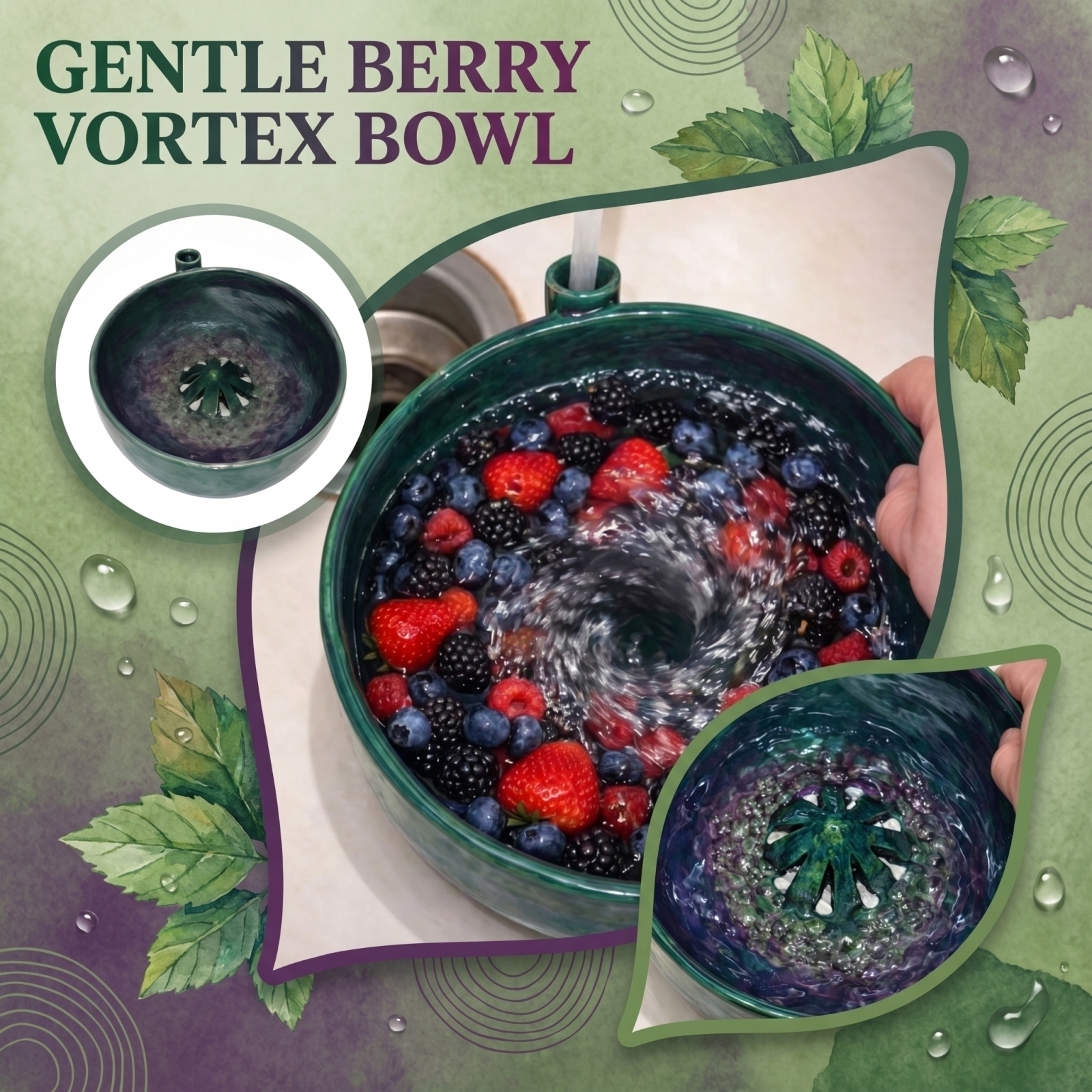 Automatic Berry Vortex Bowl Ve - Kitchen Gadgets Healthy Eating incelemesi ve fiyatı
