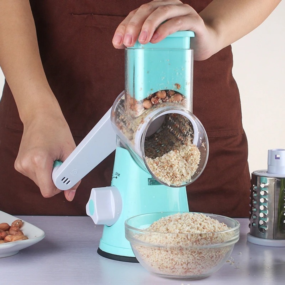 3-in-1 Rotary Food Slicer Chop - Kitchen Gadgets Smart incelemesi ve fiyatı
