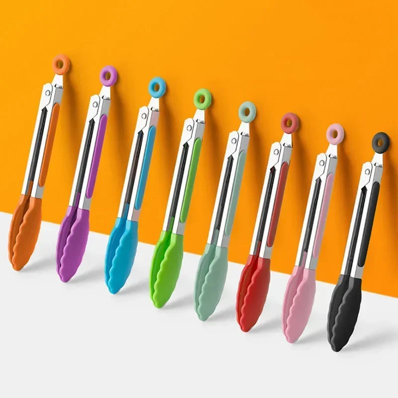 7 Inch Non-Slip Food Tongs Cre - Kitchen Gadgets Sale incelemesi ve fiyatı