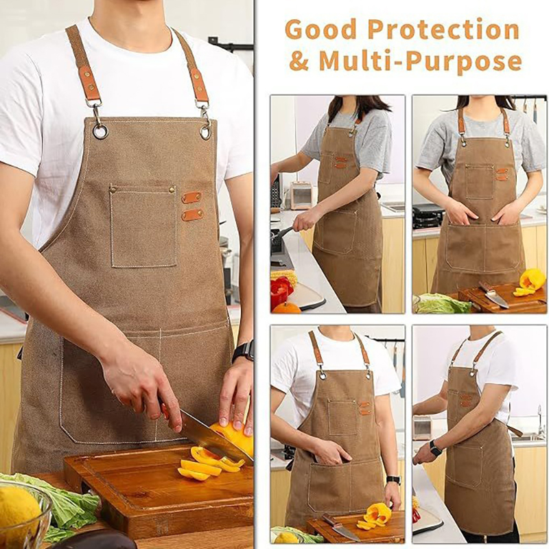 Household Canvas Apron Oil-pro - Kitchen Gadgets Trending incelemesi ve fiyatı