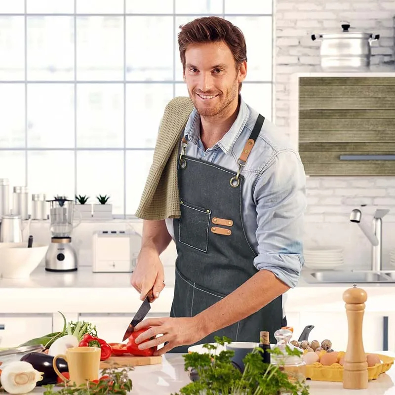 Household Canvas Apron Oil-pro - Kitchen Gadgets Trending incelemesi ve fiyatı