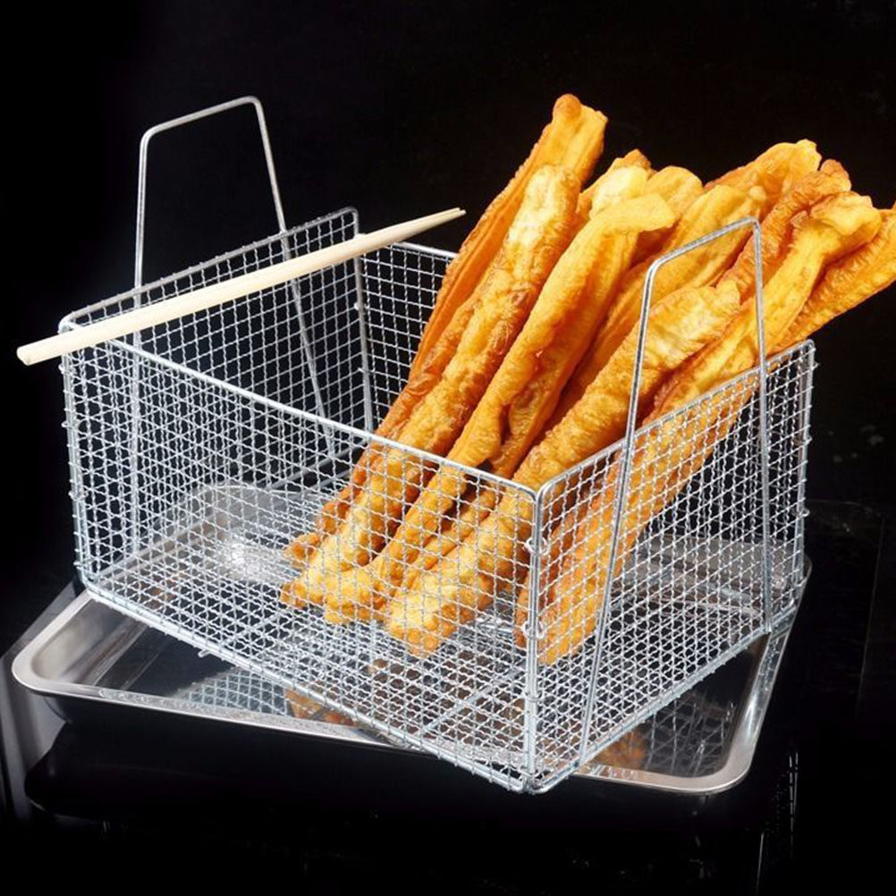 1Pcs Oil Stick Basket Stainles - Stainless Steel Strainer incelemesi ve fiyatı