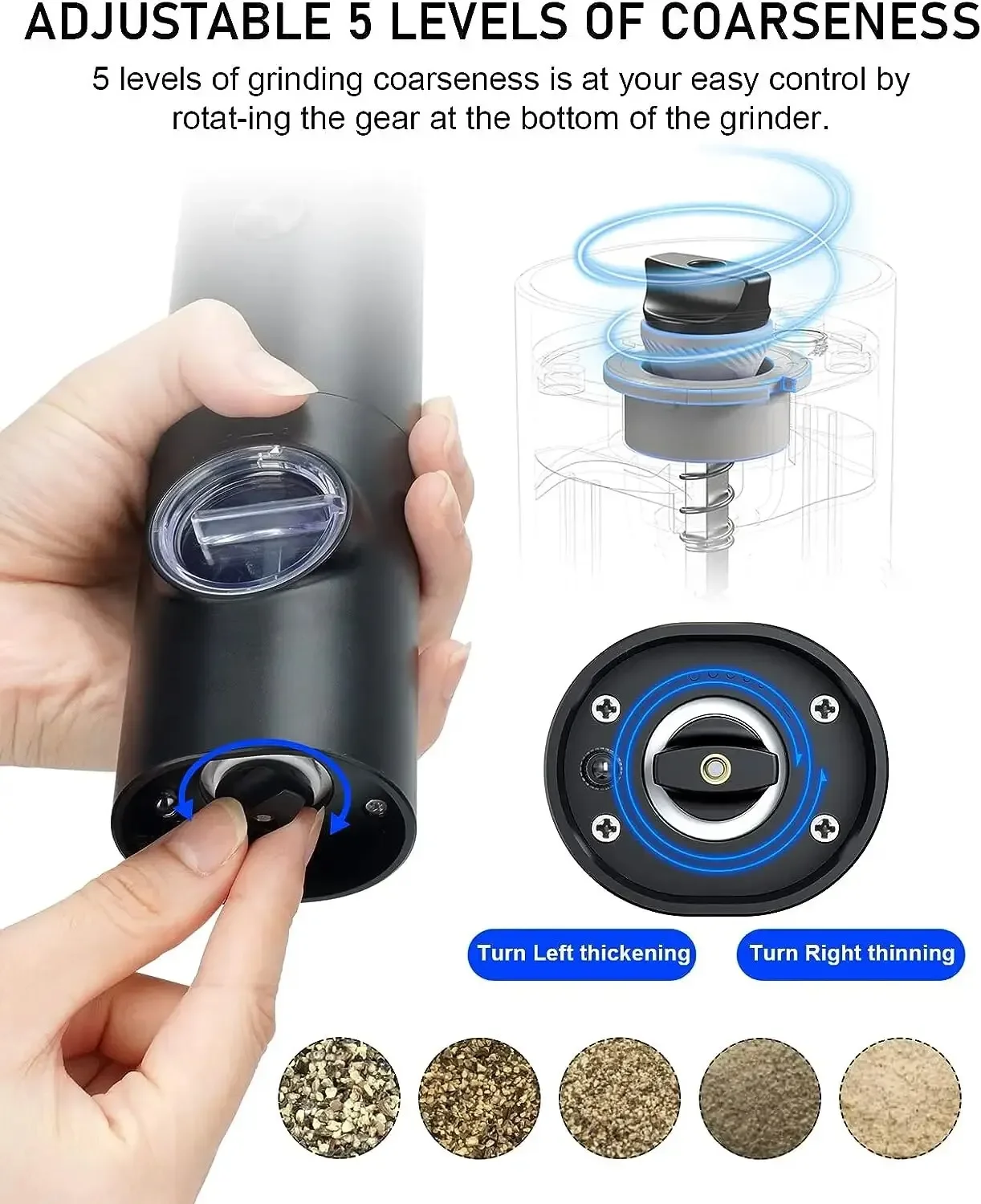 Electric Salt And Pepper Grind - Kitchen Gadgets Smart incelemesi ve fiyatı