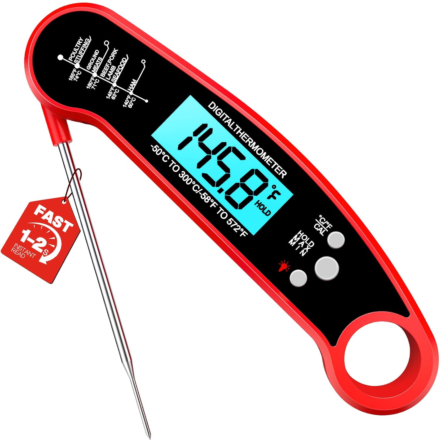 Meat Thermometer Digital – Ins - Kitchen Gadgets Gifts For Him incelemesi ve fiyatı