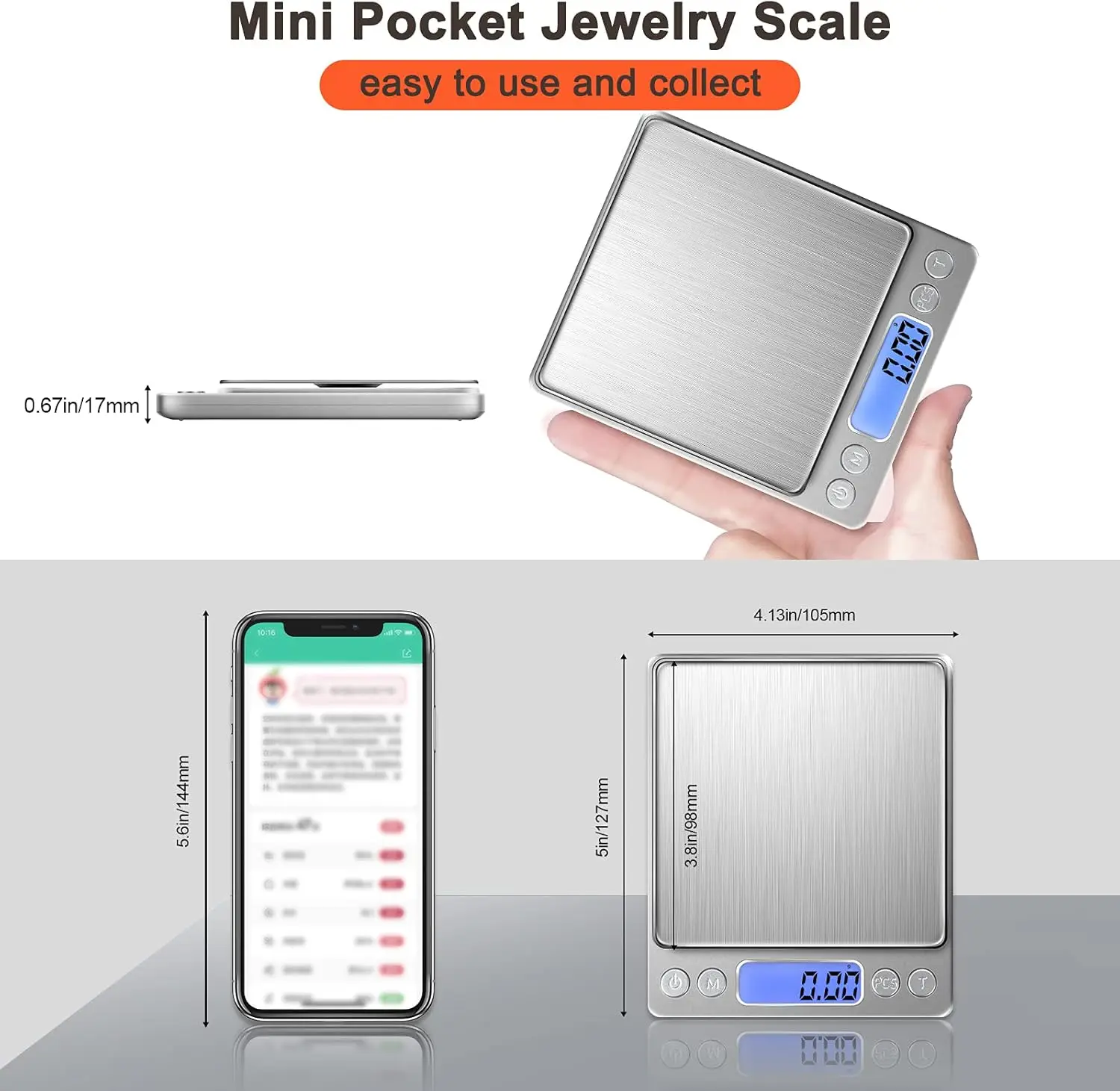 LCD Digital Jewelry Scale 3kg  - Kitchen Gadgets Smart incelemesi ve fiyatı