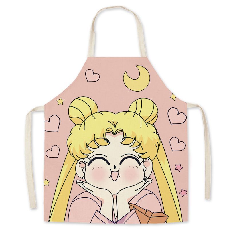Sailor Moon Apron Cute Cartoon - Kitchen Gadgets Trending incelemesi ve fiyatı