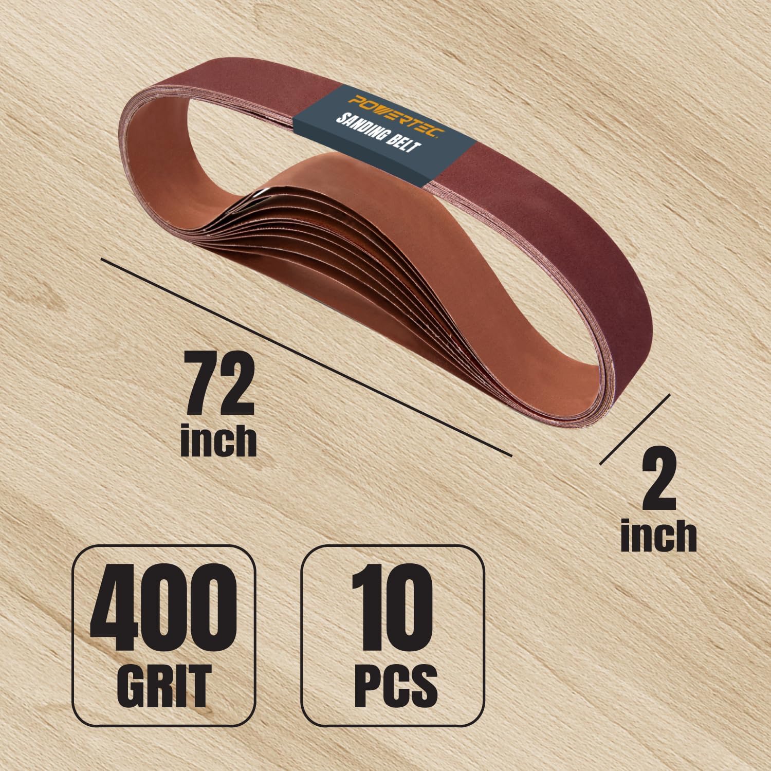 400 Grit 2x72 Inch Sanding Bel - Knife Sharpener incelemesi ve fiyatı