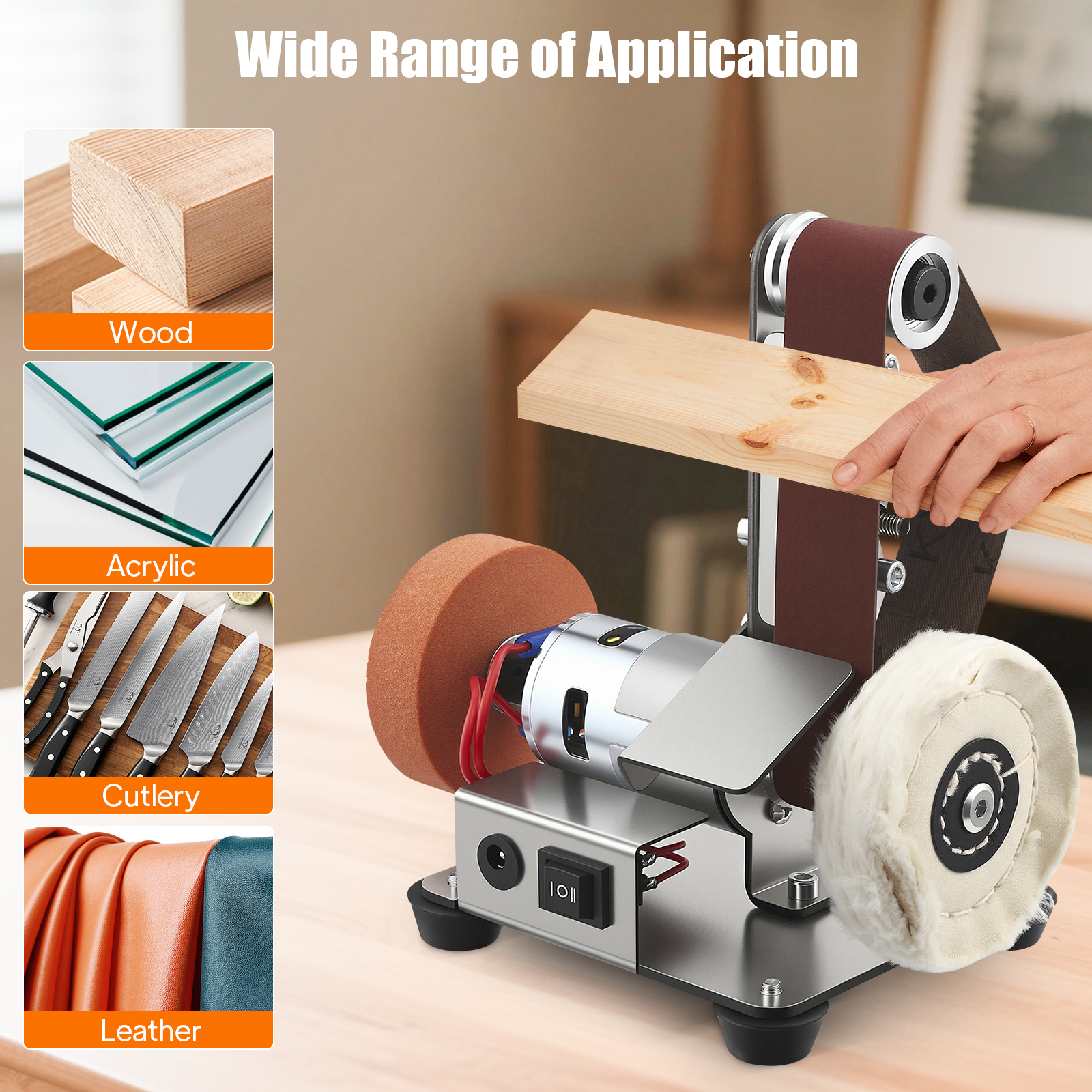 3-IN-1 Mini Electric Desktop S - Knife Sharpener incelemesi ve fiyatı