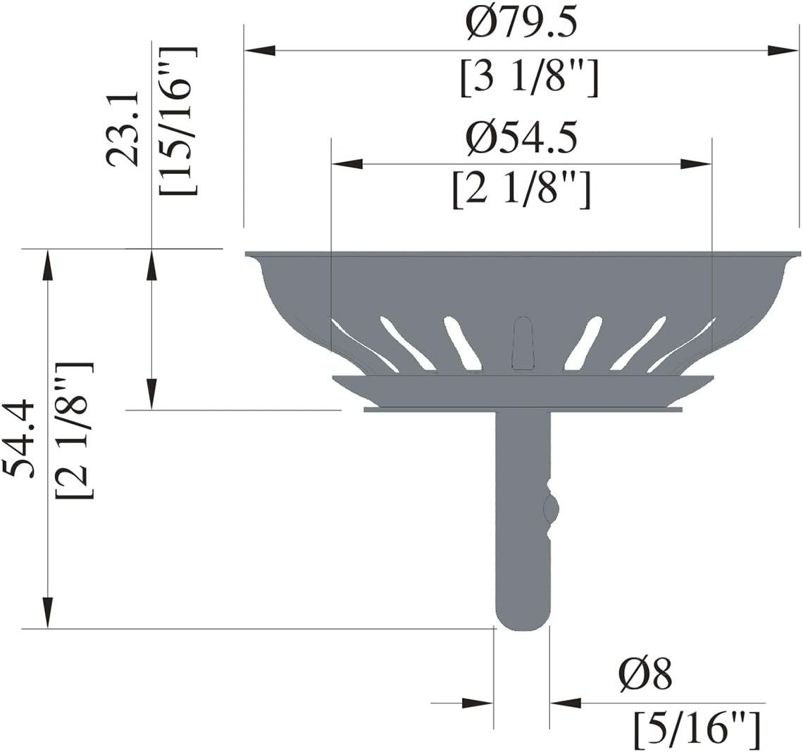 Kitchen Sink Basket Strainer R - Stainless Steel Strainer incelemesi ve fiyatı