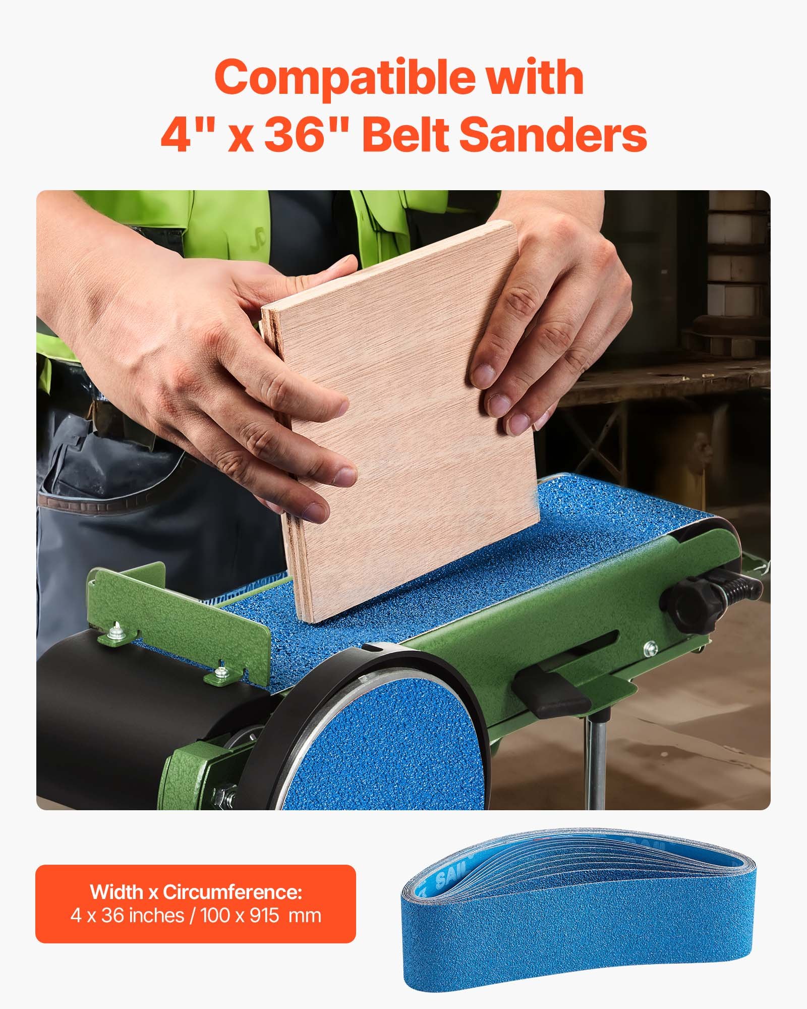 Sanding Belts, 4 X 36-inch Bel - Knife Sharpener incelemesi ve fiyatı